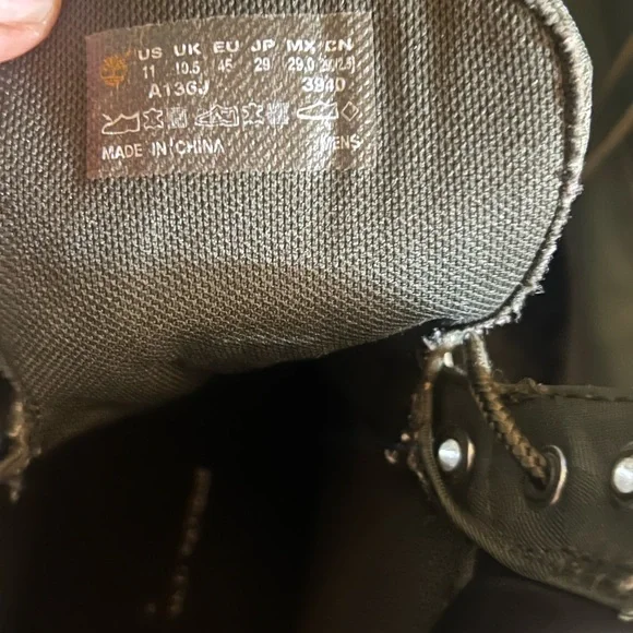 Timberland Men's Camouflage Green Boots - Picture 5 of 5